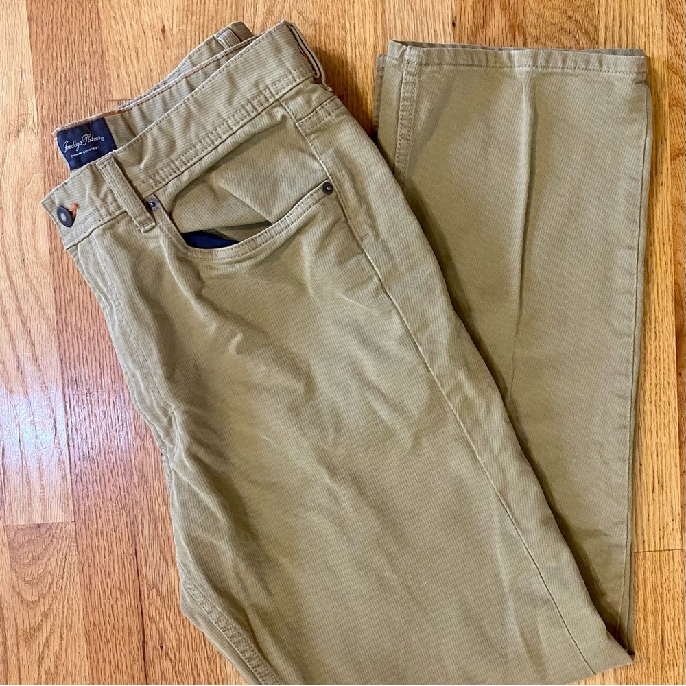 Indigo Palms by Tommy Bahama Classic Fit Fine Gauge Corduroy Pants Jeans (36/34)